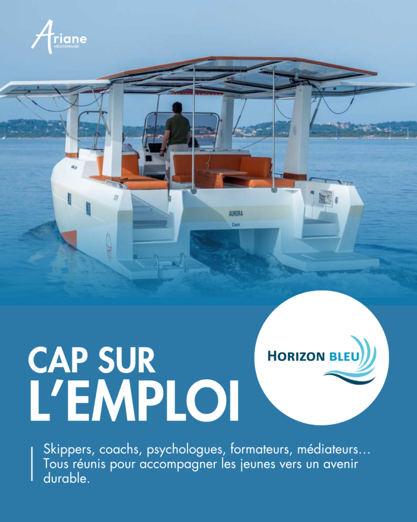 Affiche Horizon Bleu